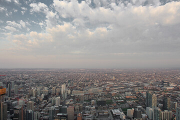 Wall Mural - Views over Chicago