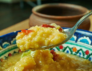 Canvas Print - Red Lentil Dahl