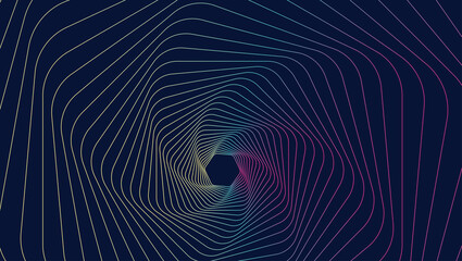 abstract blue background with waves, Line abstract background, Abstract pattern from lines