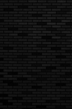 Black Brick Building Wall. Interior Of A Modern Loft. Background For Design