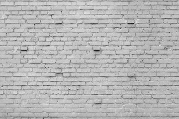 White brick building wall. Interior of a modern loft. Background for design