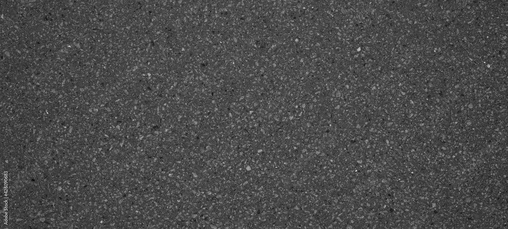 Black anthracite gray grey terrace slab granite texture background banner, topview - obrazy, fototapety, plakaty 