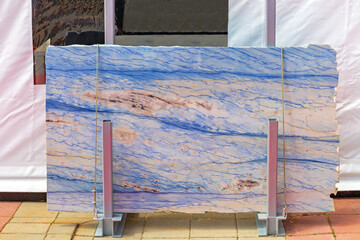 Wall Mural - Slab of Blue Marble