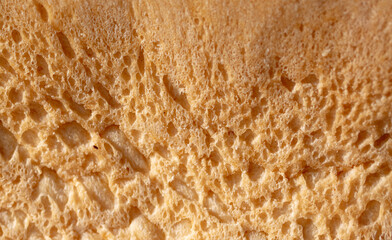 Sticker - Fresh crusty bread as background.