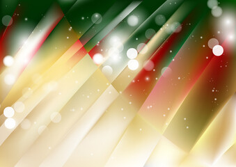 Poster - Red Yellow and Green Lights Background