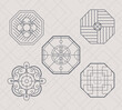 © Jeronimo Ramos - chinese hexagons icons
