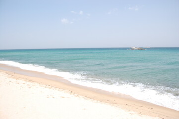 beach and sea