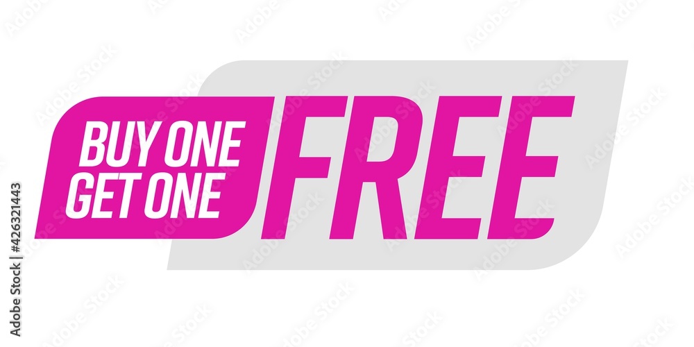 Buy one get one free bogo template voucher or coupon. Special shop store discount tag, sticker Stock Vector | Adobe Stock buy-one-get-one-free-bogo-template-voucher-or-coupon-special-shop-store-discount-tag-sticker-stock-vector-adobe-stock