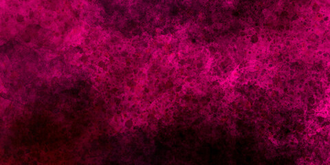 Canvas Print - dark pink textured abstract grunge background with paint spots and blackouts