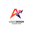 © ARTERNOON - letter A logo design for your finance and business company