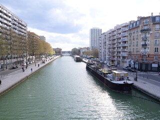 A view of the canal named 