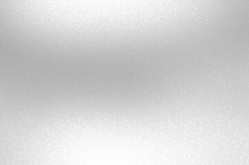White frosted glass abstract texture. Pastel grey empty background covered subtle particles pattern. Smooth material half transparent template.