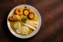 Gastronomic Picture Of An Ecuadorian Easter Dish Called Fanesca, With Copyspace