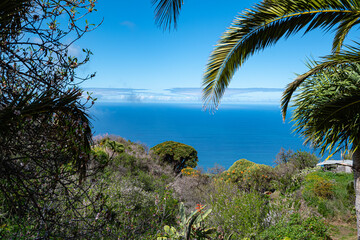 Seelandschaft des westlichen Teil der Insel La Palma
