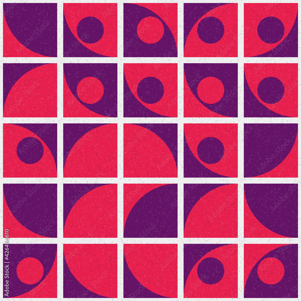 Abstract Geometric Pattern generative computational art illustration