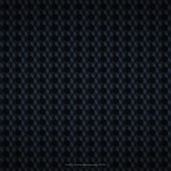 Wall Mural - Dark Blue Cube Geometric Post Background. Cube Pattern Abstract Background. Vector illustration