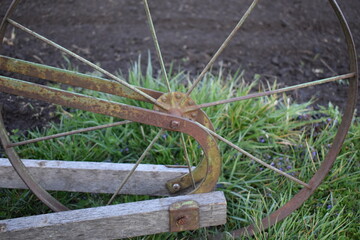 Canvas Print - Vintage Garden Tool