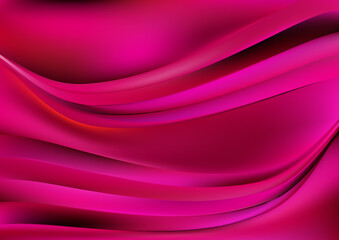 Canvas Print - pink silk background