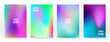 © Сашка Шаргаева - Minimal Poster. Pastel Soft. Rainbow Gradient Set