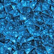 Textur - blaue kristallartige organische Struktur