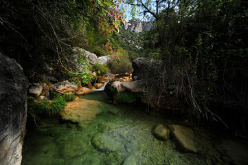 Canvas Print - Gewässer in der Sierra de Cazorla, Spanien // Waters in the Sierra de Cazorla, Spain 