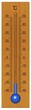 Holzthermometer-Serie, Bild 2: -30 Grad Celsius