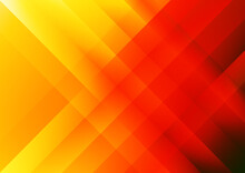 Abstract Red And Yellow Fractal Stripes Modern Background