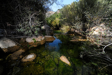 Wall Mural - Gewässer in der Sierra de Cazorla, Spanien  // Waters in the Sierra de Cazorla, Spain