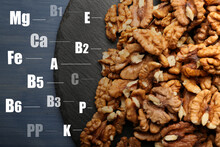 Healthy Walnuts With Nutrition Facts