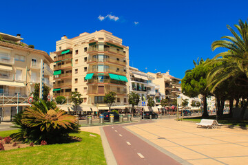 Wall Mural - view of the city cambrils-Spain