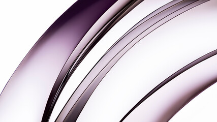 Wall Mural - Top view abstract macro shot of backlit paper strips 