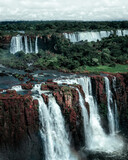 Fototapeta Paryż - Iguazu waterfall, Brazil