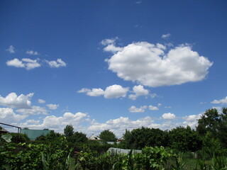 clouds and sky