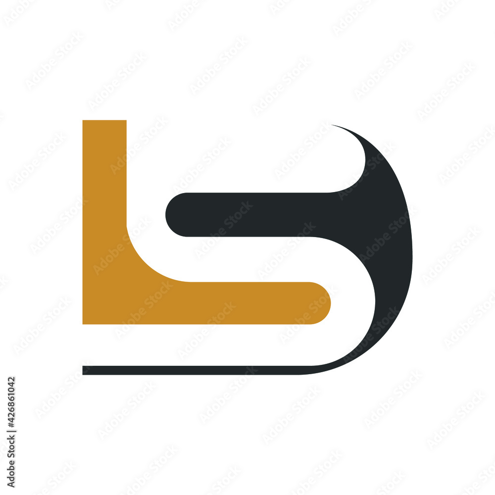 Initial letter SL logo or LS logo vector design template Stock Vector ...