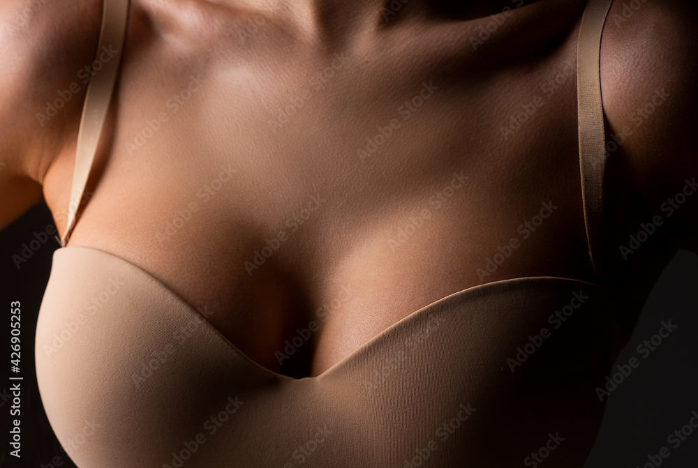 Women with large breasts. Sexy breas, boobs in bra, sensual tits. Beautiful slim female body. Lingerie model. Closeup of sexy female boob in bra. Stock Photo | Adobe Stock Women with large breasts. Sexy breas, boobs in bra, sensual tits. Beautiful slim female body. Lingerie model. Closeup of sexy female boob in bra. Stock Photo | Adobe Stock