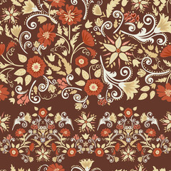 Abstract floral pattern