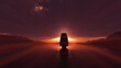 © aleksandar nakovski - old ship at sea sunset illustration