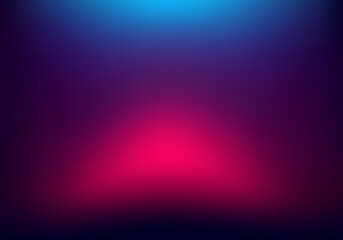 Wall Mural - Abstract blurred background blue and pink neon gradient color with wave line texture.