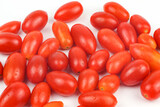 Fototapeta Kuchnia - Cherry tomatoes isolated on white background