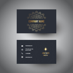 Wall Mural - Elegant business card design