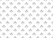© ELENA - Flower geometric pattern. Seamless vector background. White and gray ornament.