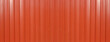Orange metal sheet wall background,galvanized texture backdrop for design in your work.