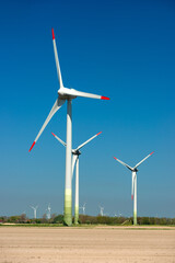 Wind farm in rural landscape | 3359