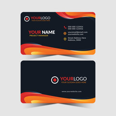 Wall Mural - Professional template design business card