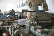 Manufacturing and maintenance of military equipment and tanks