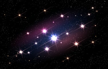 Wall Mural - bright cosmos space backdrop