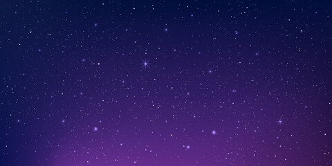 Wall Mural - beautiful galaxy background with nebula cosmos. star dust in deep universe and bright shining stars 