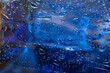foto gocce di acqua su fondi colorati