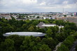 Schloss Bellevue und das Bundespräsidialamt im Tiergarten von Berlin