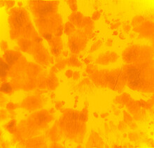 Art Multi Effect. Batik Patterns. Artistic Paint. Abstract Dye. Hippie Circular Design. Orange Color Print. Tye Die Circle Kaleidoscope. Watercolor Old Texture. Yellow Spiral Abstract Dye.